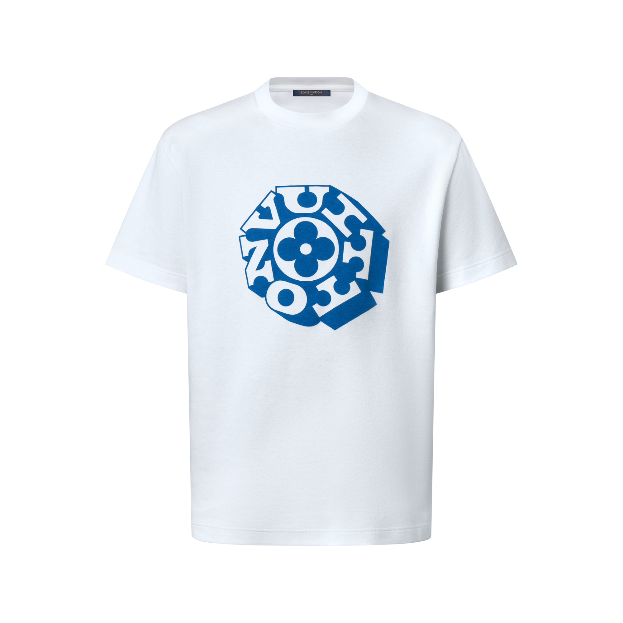 Printed Signature T-Shirt - Luxury White | LOUIS VUITTON